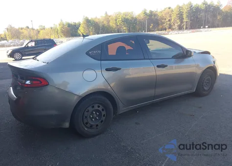 2013 Dodge Dart Se from USA, damaged, VIN 1C3CDFAAXDD261926